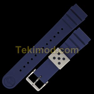 22MM LUG BLUE SILICONE STRAP BAND FOR ORIGINAL ARNIE TUNA SNJ025 SNJ039 R043011J0