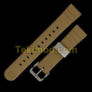 20MM LUG KHAKI SILICONE STRAP BAND FOR SBDY089 4R35-04R0 R03L013J0